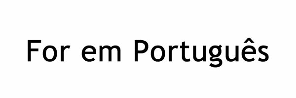 For em portugues